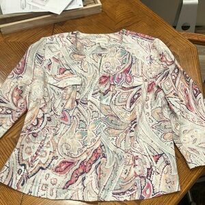 Colorful Paisley Blouse